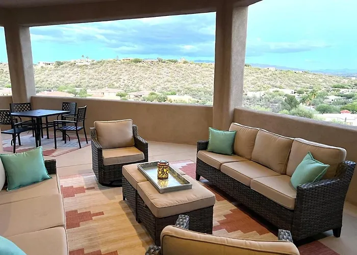 Avenida Panorama — Luxury Foothills Estate | Golf Sim + Pool | Sleeps 12 * Tucson